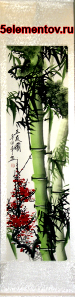 Бамбук - панно бумажное среднее